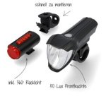 Kit d'éclairage LED rechargeable TWIN, 50/25/15 lux