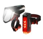 Kit d'éclairage LED rechargeable TWIN STOP, 110 lux