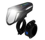 Feu avant LED pour vélo, avec pleins phares, 100 lux