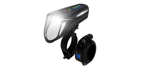 Feu avant LED pour vélo, avec pleins phares, 100 lux