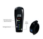 Feu avant LED pour vélo, avec pleins phares, 100 lux