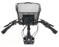 Panier pour guidon de vélo E-Bike PLUS, noir