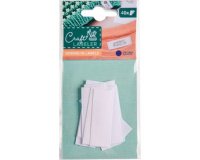 Étiquette à coudre Craft Labeler, recharge, blanc