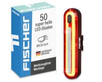 Feu arrière LED pour vélo, 50 diodes