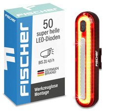 Feu arrière LED pour vélo, 50 diodes