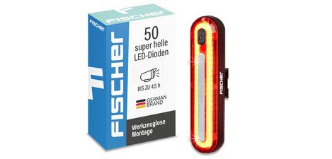 LED-Rücklicht für Fahrrad, 50 Dioden
