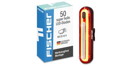 Feu arrière LED pour vélo, 50 diodes
