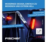 Feu arrière LED pour vélo, 50 diodes