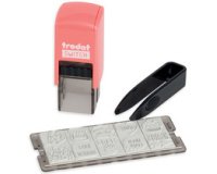 Kit tampon à motif 'Switch' - fait maison