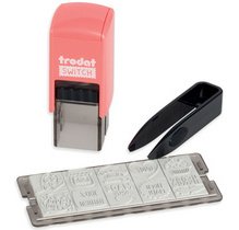 Kit tampon à motif 'Switch' - fait maison