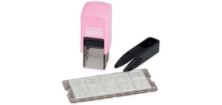 Kit tampon à motif 'Switch' - messages d'amour