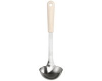 Louche BIO, longueur: 310 mm, inox/crème