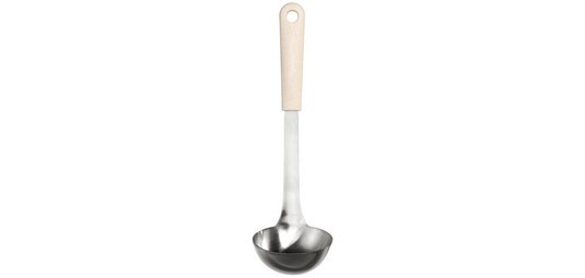 Louche BIO, longueur: 310 mm, inox/crème