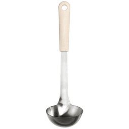 Louche BIO, longueur: 310 mm, inox/crème