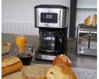 Cafetiere inox programmable 12 tasses \"caf  control\"