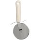 Roulette à pizza BIO, longueur: 220 mm, inox/crème