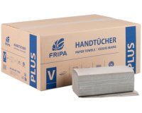 Fripa Essuie-mains PLUS, 250 x 230 mm, pli en V, naturel