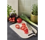 Planche à découper BIO, 250 x 150 mm, crème