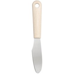 Couteau à beurre BIO, longueur: 220 mm, inox/crème