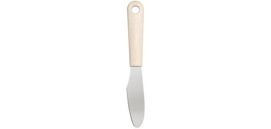 Couteau à beurre BIO, longueur: 220 mm, inox/crème