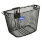 Panier pour guidon de vélo, fixation rapide, noir
