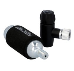 Pompe à air pour vélo et cartouche CO2