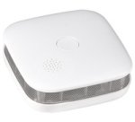 Détecteur de fumée Longlife, pile au lithium, blanc