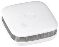 Détecteur de fumée Longlife, pile au lithium, blanc