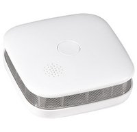 Détecteur de fumée Longlife, pile au lithium, blanc