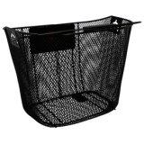 Panier pour guidon de vélo, fixation rapide, noir