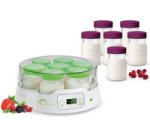 Yaourtière Digital, blanc/vert