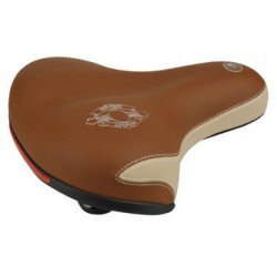Selle de vélo Élastomère, capuccino