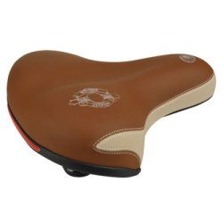 Selle de vélo Élastomère, capuccino