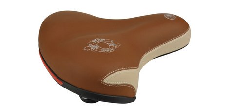 Selle de vélo Élastomère, capuccino