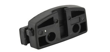 Support pour antivol de vélo, sur rail de selle