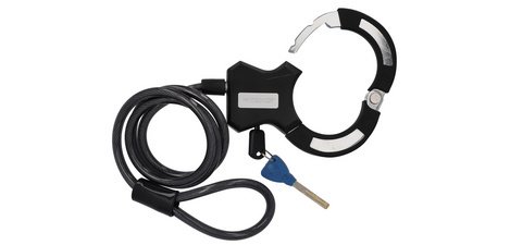 Handcuff lock for bicycle, length: 1,200 mm