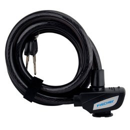 Câble antivol pour vélo, longueur: 1.800 mm, noir