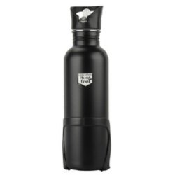 Gourde pour vélo, 0,75 litre, noir