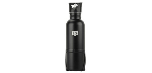 Fahrradflasche, 0,75 Liter, schwarz