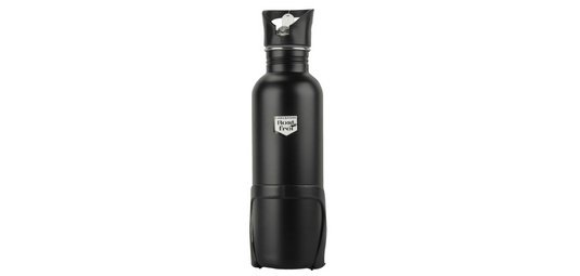 Gourde pour vélo, 0,75 litre, noir