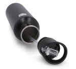 Gourde pour vélo, 0,75 litre, noir