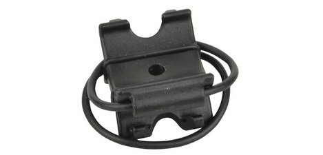 Universal support for bike pump, black