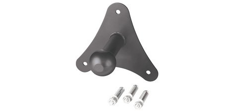 Support mural pour porte-vélos attelage