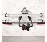 Support mural pour porte-vélos attelage