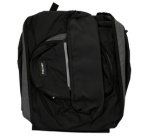 Sacoche pour porte-bages de vélo, 3 sacs, noir