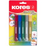 Colle liquide 'Glitter Glue', couleurs assorties