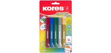 Colle liquide 'Glitter Glue', couleurs assorties