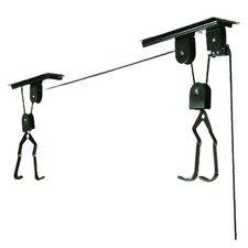 Porte-vélo élévateur PLUS, capacité: 30 kg, noir
