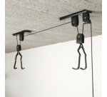 Porte-vélo élévateur PLUS, capacité: 30 kg, noir