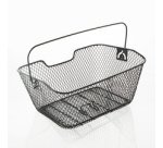 Panier pour porte-bagages de vélo, noir